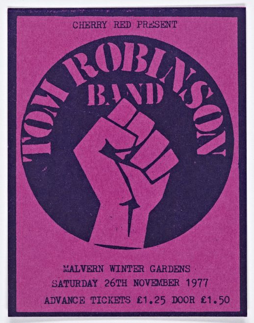 Ticket for The Tom Robinson Band at Malvern Winter Gardens | Cherry Red Promotions