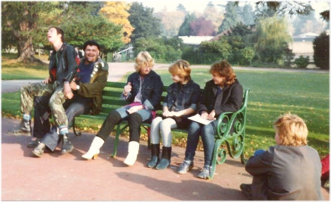 Young people at Malvern Winter Gardens, taken some time before 1983, by Paul Sourbutts  (photo 2 of 4) | Paul Sourbutts